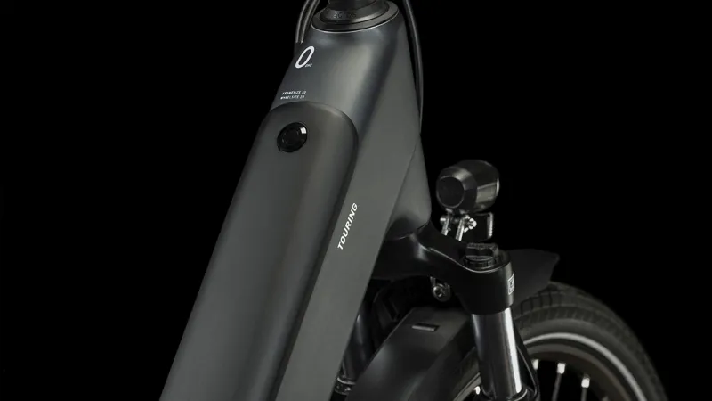 Cube Touring Hybrid One 625 Easy-Entry Electric Bike in Grey-1